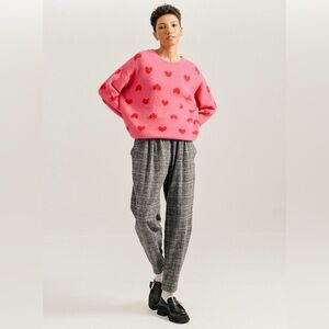 Molly Braken Heart Sweater